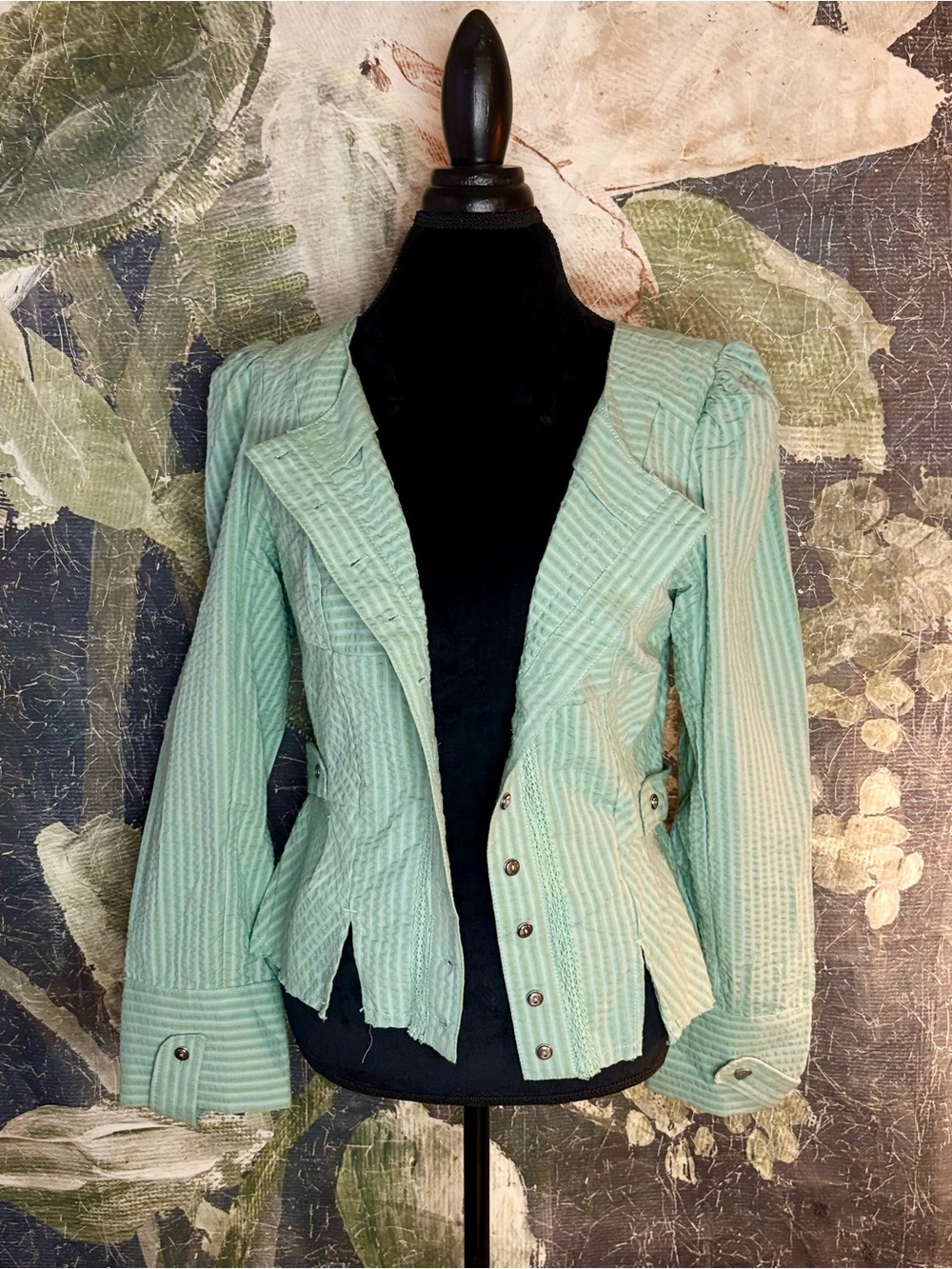 Free People Darcy Jacket Mint Green Size M NWT